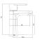 Змішувач для раковини Brinex 37W 001